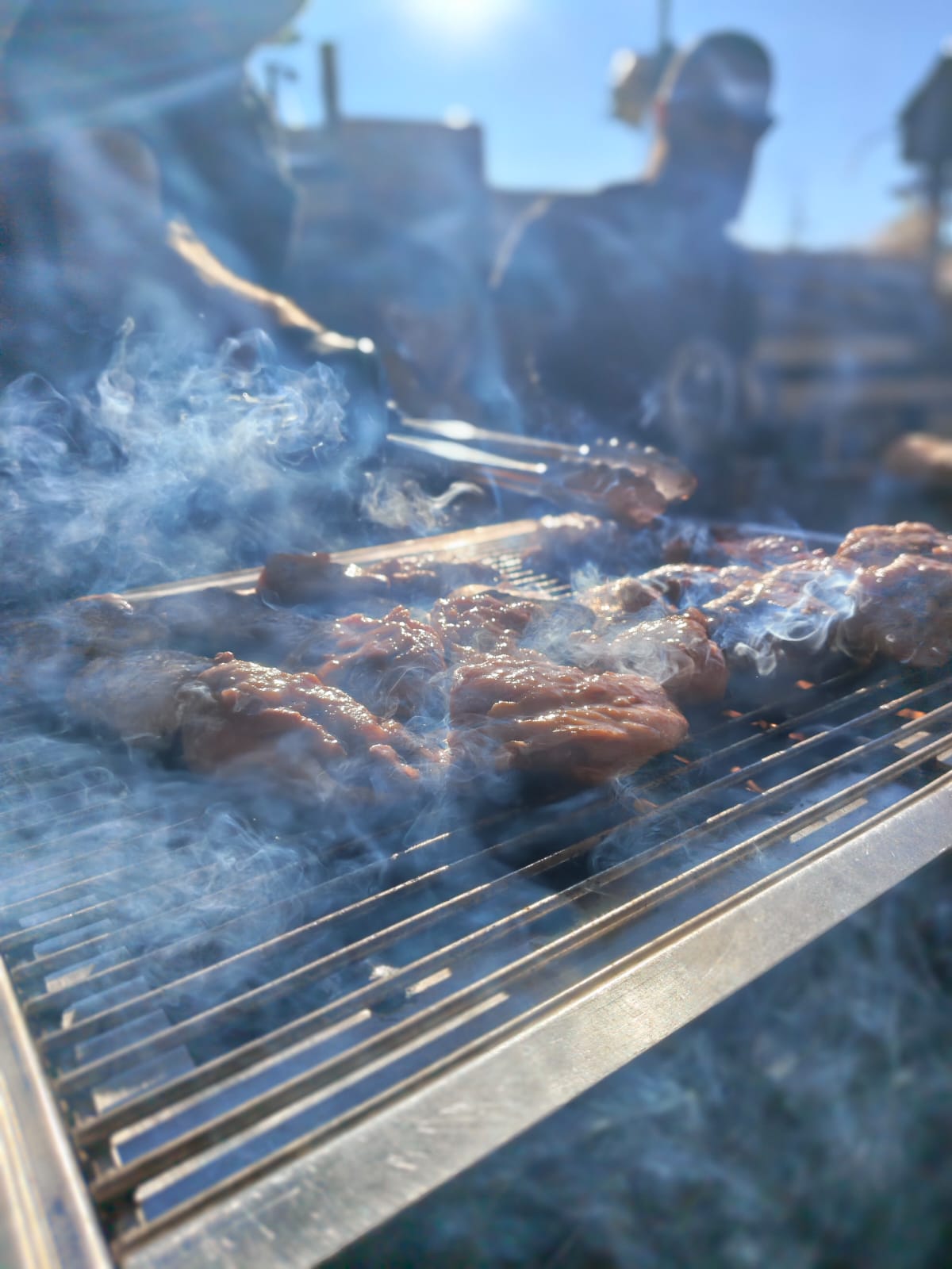 MAMA & SONS BBQ Grillstation bei einem Event